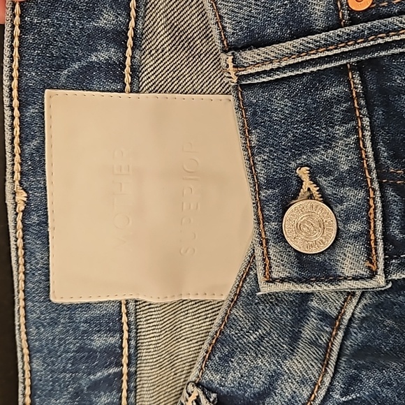 💕MOTHER SUPERIOR High Waisted Dazzler Double Heel Jeans ~ Morning Chores 30 NWT - Picture 15 of 16